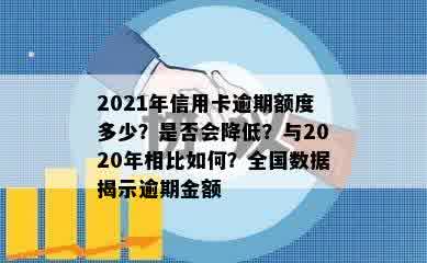 2021年信用卡逾期额度多少？是否会降低？与2020年相比如何？全国数据揭示逾期金额