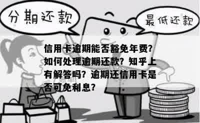 信用卡逾期能否豁免年费？如何处理逾期还款？知乎上有解答吗？逾期还信用卡是否可免利息？