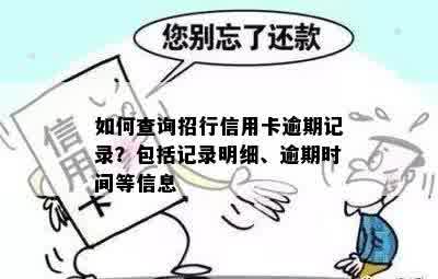 如何查询招行信用卡逾期记录？包括记录明细、逾期时间等信息