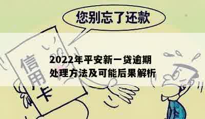 2022年平安新一贷逾期处理方法及可能后果解析