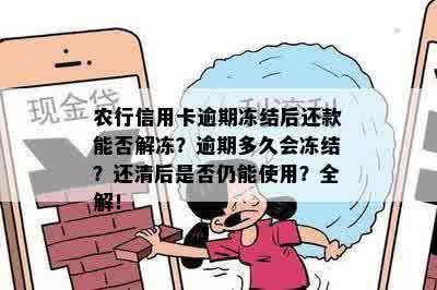 农行信用卡逾期冻结后还款能否解冻？逾期多久会冻结？还清后是否仍能使用？全解！