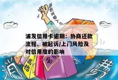 浦发信用卡逾期：协商还款流程、被起诉/上门风险及对信用度的影响