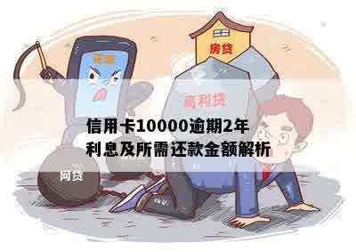 信用卡10000逾期2年利息及所需还款金额解析