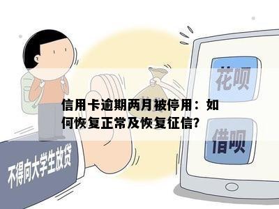 信用卡逾期两月被停用：如何恢复正常及恢复征信？