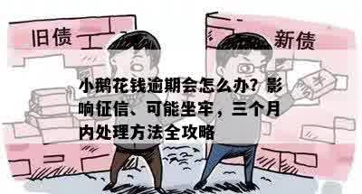 小鹅花钱逾期会怎么办？影响征信、可能坐牢，三个月内处理方法全攻略