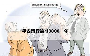 平安银行逾期3000一年