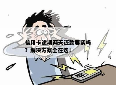 信用卡逾期两天还款要紧吗？解决方案全在这！