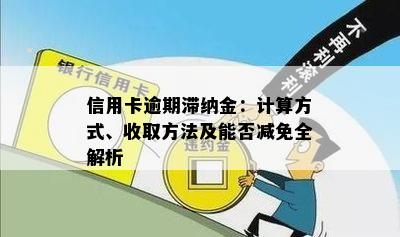 信用卡逾期滞纳金：计算方式、收取方法及能否减免全解析