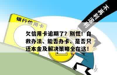 欠信用卡逾期了？别慌！自救办法、能否办卡、是否只还本金及解决策略全在这！