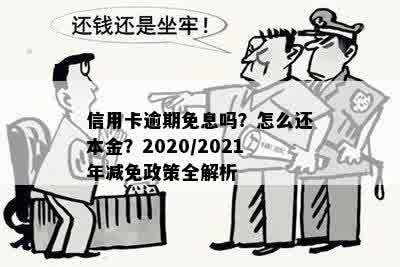 信用卡逾期免息吗？怎么还本金？2020/2021年减免政策全解析