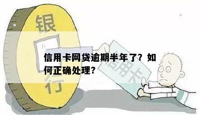 信用卡网贷逾期半年了？如何正确处理?