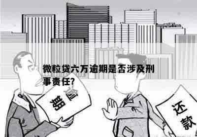 微粒贷六万逾期是否涉及刑事责任？