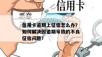 信用卡逾期上征信怎么办？如何解决因逾期导致的不良征信问题？