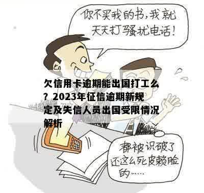 欠信用卡逾期能出国打工么？2023年征信逾期新规定及失信人员出国受限情况解析