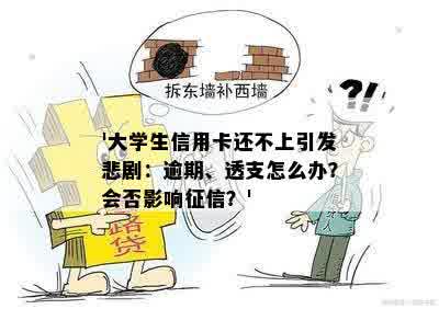 '大学生信用卡还不上引发悲剧：逾期、透支怎么办？会否影响征信？'