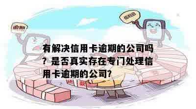 有解决信用卡逾期的公司吗？是否真实存在专门处理信用卡逾期的公司？