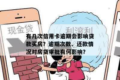 有几次信用卡逾期会影响贷款买房？逾期次数、还款情况对房贷审批有何影响？