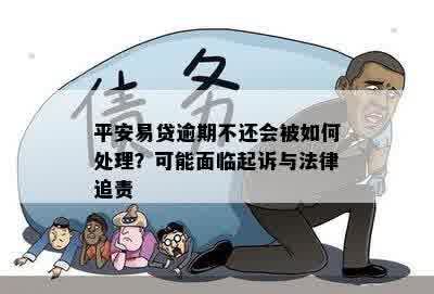 平安易贷逾期不还会被如何处理？可能面临起诉与法律追责