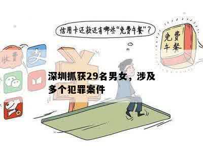 深圳抓获29名男女，涉及多个犯罪案件