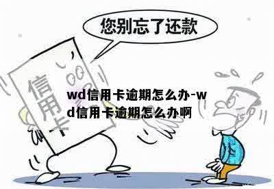 wd信用卡逾期怎么办-wd信用卡逾期怎么办啊