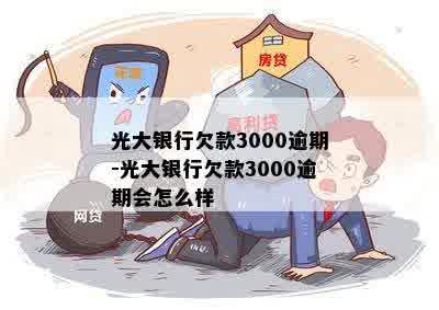 光大银行欠款3000逾期-光大银行欠款3000逾期会怎么样