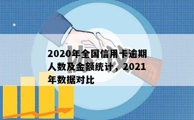 2020年全国信用卡逾期人数及金额统计，2021年数据对比