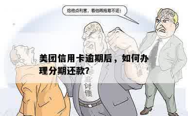 美团信用卡逾期后，如何办理分期还款？