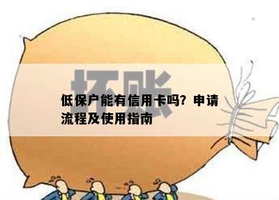 低保户能有信用卡吗？申请流程及使用指南