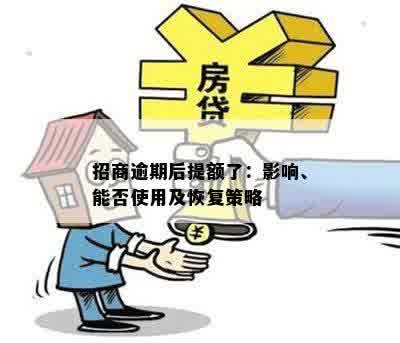 招商逾期后提额了：影响、能否使用及恢复策略