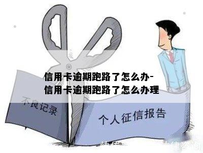 信用卡逾期跑路了怎么办-信用卡逾期跑路了怎么办理