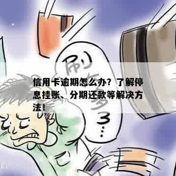 信用卡逾期怎么办？了解停息挂账、分期还款等解决方法！