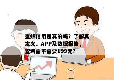 蜜蜂信用是真的吗？了解其定义、APP及数据报告，查询需不需要199元？