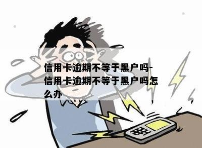 信用卡逾期不等于黑户吗-信用卡逾期不等于黑户吗怎么办