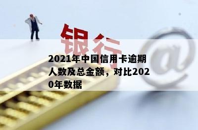 2021年中国信用卡逾期人数及总金额，对比2020年数据