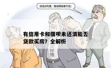 有信用卡和借呗未还清能否贷款买房？全解析