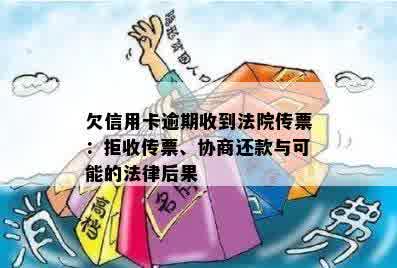 欠信用卡逾期收到法院传票：拒收传票、协商还款与可能的法律后果