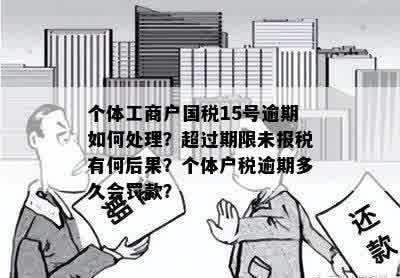 个体工商户国税15号逾期如何处理？超过期限未报税有何后果？个体户税逾期多久会罚款？