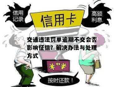 交通违法罚单逾期不交会否影响征信？解决办法与处理方式