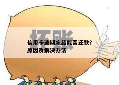 信用卡逾期冻结能否还款？原因及解决办法