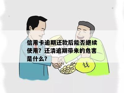 信用卡逾期还款后能否继续使用？还清逾期带来的危害是什么？