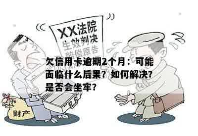 欠信用卡逾期2个月：可能面临什么后果？如何解决？是否会坐牢？