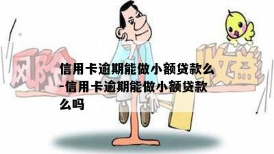 信用卡逾期能做小额贷款么-信用卡逾期能做小额贷款么吗