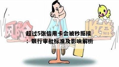 超过5张信用卡会被秒拒接：银行审批标准及影响解析