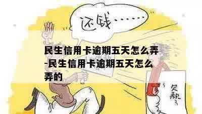 民生信用卡逾期五天怎么弄-民生信用卡逾期五天怎么弄的