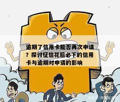 逾期了信用卡能否再次申请？探讨征信花后必下的信用卡与逾期对申请的影响