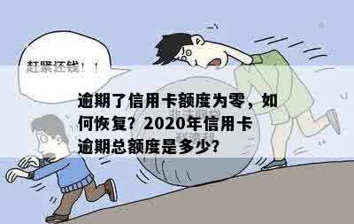 逾期了信用卡额度为零，如何恢复？2020年信用卡逾期总额度是多少？