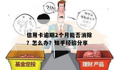 信用卡逾期2个月能否消除？怎么办？知乎经验分享