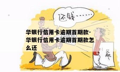 华银行信用卡逾期首期款-华银行信用卡逾期首期款怎么还