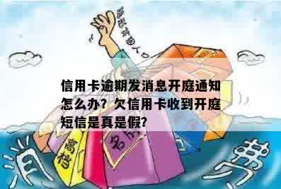 信用卡逾期发消息开庭通知怎么办？欠信用卡收到开庭短信是真是假？