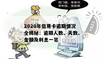 2020年信用卡逾期情况全揭秘：逾期人数、天数、金额及利息一览